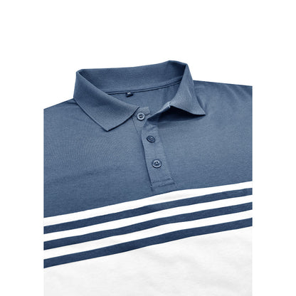 Classic Striped Panel T-Shirt
