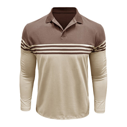 Classic Striped Panel T-Shirt